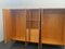 Mid-Century Wardrobe Rounded Doors Inlaid with Brass Tips 16