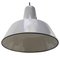 Dutch Dark Grey Enamel Vintage Industrial Factory Pendant Lights from Philips 3