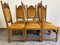 Vintage Tuscan Renaissance Style Dining Chairs by Dini & Puccini, Set of 6 3