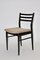 Mid-Century Modern Brown Beech Dining Chairs in the style of Gio Ponti, Italy, 1960s, Set of 6, Image 8