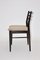 Mid-Century Modern Brown Beech Dining Chairs in the style of Gio Ponti, Italy, 1960s, Set of 6 4