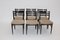 Mid-Century Modern Brown Beech Dining Chairs in the style of Gio Ponti, Italy, 1960s, Set of 6, Image 2