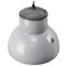 Dutch Industrial Grey Enamel Pendant Lamp from Philips 2