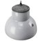 Lámpara colgante holandesa industrial esmaltada en gris de Philips, Imagen 2
