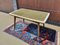 Rockabilly Extendable Dining Table with Glass Top, 1950s 3