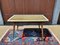 Rockabilly Extendable Dining Table with Glass Top, 1950s, Image 1