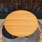 Round Beechwood Extendable Coffee Table, 1960s 5