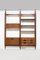 Libreria modulare vintage in legno di Ico Parisi per Mim, set di 2, Immagine 1