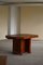 French Art Deco Burl Wood Oval Dining Table, 1930s 8