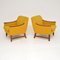 Norwegische Vintage Sessel aus Teak & Boucle Wolle, 1960er, 2er Set 2