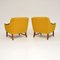 Fauteuils Vintage en Teck et Laine Bouclée, Norvège, 1960s, Set de 2 8