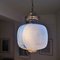 Large Portuguese Murano Glass Hanging Lamp by Marinha Grande, 1960s, Image 7