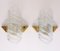 Mid-Century Ice Glass Wall Sconces, Set of 2 5