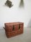 Large Vintage Cane and Wicker Storage Chest 14