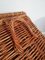 Large Vintage Cane and Wicker Storage Chest, Image 11