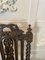 Antique Victorian Carved Oak Chairs, Set of 6, Image 11