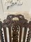 Antique Victorian Carved Oak Chairs, Set of 6 9