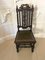 Antique Victorian Carved Oak Chairs, Set of 6 5