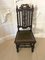 Antique Victorian Carved Oak Chairs, Set of 6, Image 5