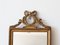 Louis XVI Spiegel mit vergoldetem Holzrahmen 4