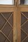 French Wooden Room Divider with Mirror by Jean Royere 3