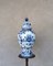Vintage White and Blue Vase from Delft, 1970s 1