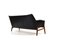 Leather & Teak Wing Sofa by Ib Kofod-Larsen for Bovenkamp, 1950s 6
