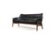 Leather & Teak Wing Sofa by Ib Kofod-Larsen for Bovenkamp, 1950s 2