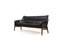 Leather & Teak Wing Sofa by Ib Kofod-Larsen for Bovenkamp, 1950s, Image 2