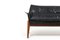 Leather & Teak Wing Sofa by Ib Kofod-Larsen for Bovenkamp, 1950s, Image 3