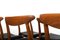 W2 Dining Chairs by Hans J. Wegner for C.M. Madsen, 1950s, Set of 6 4