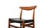 W2 Esszimmerstühle von Hans J. Wegner für CM Madsen, 1950er, 6er Set 12