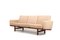 GE-236 Three-Seater Sofa in Solid Teak & Wool by Hans J. Wegner for Getama, Image 2