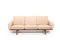 GE-236 Drei-Sitzer Sofa aus Massivem Teak & Wolle von Hans J. Wegner für Getama 1