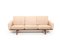 GE-236 Three-Seater Sofa in Solid Teak & Wool by Hans J. Wegner for Getama 1