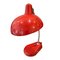 Lampe de Bureau Rouge, France, 1960s 5