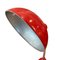 Lampe de Bureau Rouge, France, 1960s 3