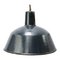 Lámpara colgante industrial vintage esmaltada, Imagen 1