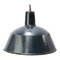 Vintage Industrial Enamel Pendant Light, Image 1