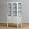 Vintage Glass and Iron Medical Cabinet, 1970s 3