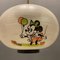 Light Pendant with Walt Disney Mickey Mouse from Doria Leuchten, 1950s 4