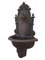Vintage Spanish Cast Iron & Brass Wall Fountain 2
