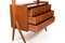 Danish Vanity Dresser in Teak, 1950s 7