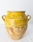 Late 19th Century French Terracotta Confit Pot in Yellow Glaze 2