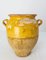 Late 19th Century French Terracotta Confit Pot in Yellow Glaze, Image 4