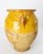 Late 19th Century French Terracotta Confit Pot in Yellow Glaze, Image 3