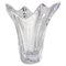 French Mid-Century Vase in Crystal from Daume Manufactures, Image 1