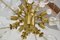 Brass Chandeliers, Germany, 1970s, Set of 2, Image 17