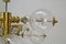 Brass Chandeliers, Germany, 1970s, Set of 2, Image 19