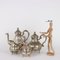 Silver Service by Gabriele Tortini, Set of 5 2